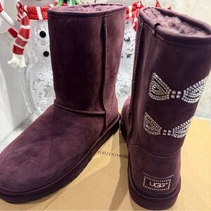 UGG Swarovski Bow RARE